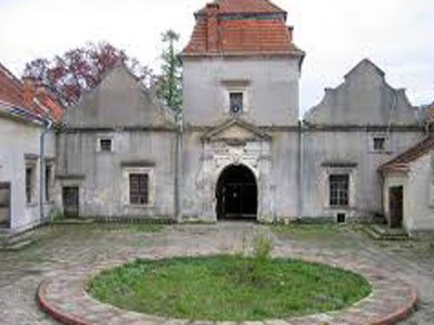 Svirzhsky castle in Lviv Ukraine - Свіржський замок Львів