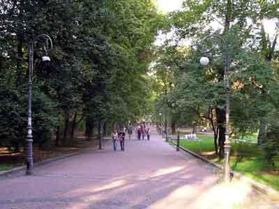 Ivan Franko Park Lviv Ukrain - Парк імені Івана Франка Львів