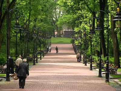 Ivan Franko Park Lviv Ukrain - Парк імені Івана Франка Львів