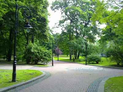 Ivan Franko Park Lviv Ukrain - Парк імені Івана Франка Львів